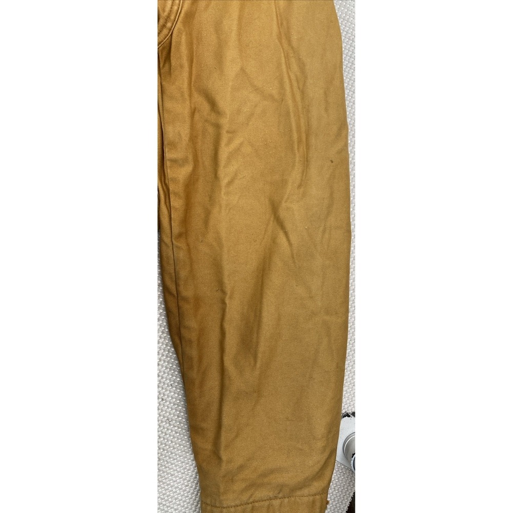 Vintage American Outfitters Game Hunting Jacket Beige Corduroy Collar USA - Picture 9 of 15